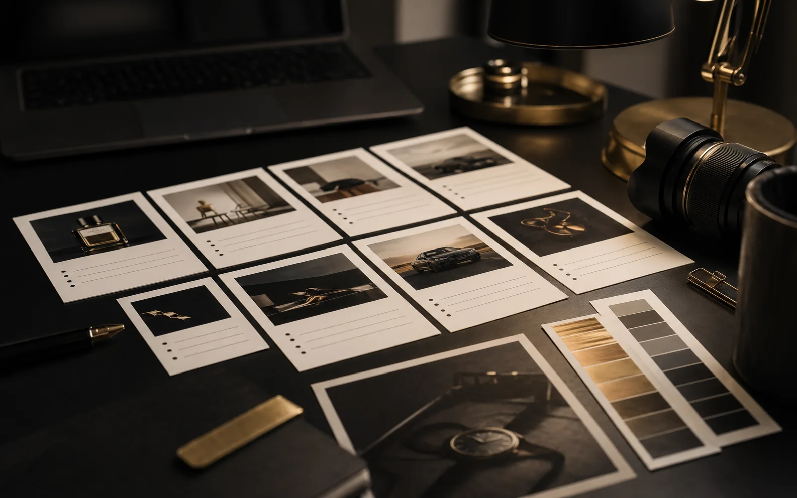 AI image prompt structure board